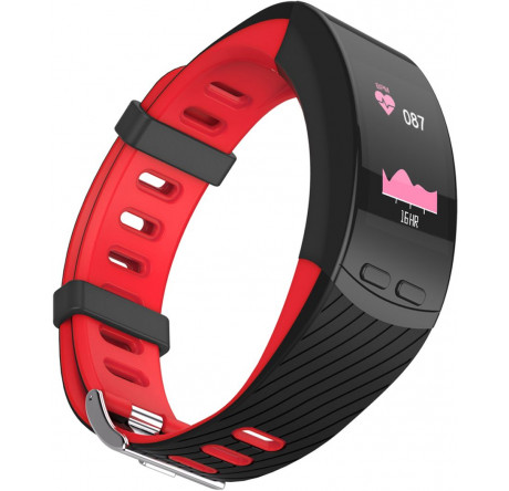 Qumann QSB X Red+Black 10111 Фитнес браслет  QUMANN - porhov-experts.ru – фото 1