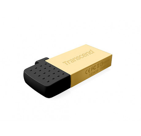 USB флеш-карта Transcend 16GB JETFLASH 380 OTG (Gold) Transcend - porhov-experts.ru – фото 1