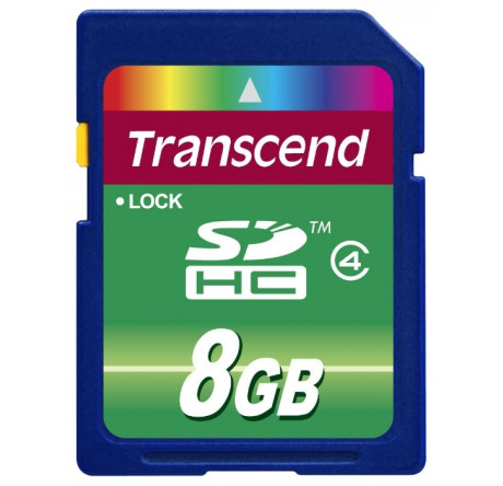 Карта памяти SDHC Transcend 8GB (TS8GSDHC4) Transcend - porhov-experts.ru – фото 2