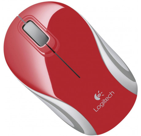 Мышь Logitech Mini Mouse M187- RED Logitech - porhov-experts.ru – фото 1