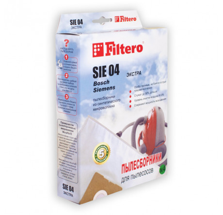 Пылесборник Filtero SIE 04 (4) ЭКСТРА Filtero - porhov-experts.ru – фото 1