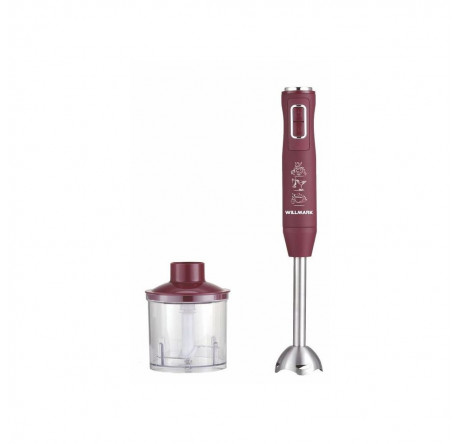 Блендер Willmark WHB-1250PS бордовый  WILLMARK - porhov-experts.ru – фото 1