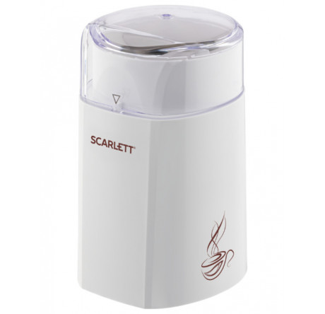 Scarlett SC-CG44506 белый Кофемолка Scarlett - porhov-experts.ru – фото 1