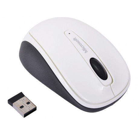 Мышь Microsoft Wireless Mobile Mouse 3500 USB white (GMF-00294) Microsoft - porhov-experts.ru – фото 1