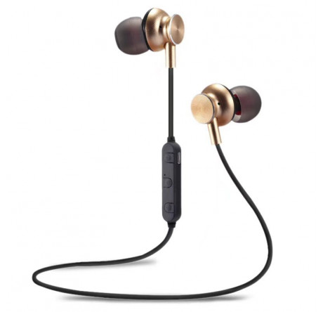 Наушники More choice Bluetooth вакуумные с шейным шнурком BG6 MORE CHOICE - porhov-experts.ru – фото 1