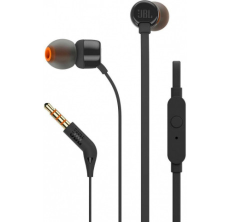 JBL T110, черная Гарнитура JBL - porhov-experts.ru – фото 1