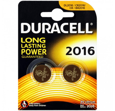 Duracell CR2016-2BL Батарейки  Duracell - porhov-experts.ru – фото 1