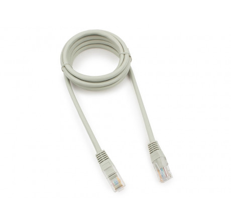 Cablexpert PP10-3M медный UTP кат.5e, 3м, разъем RJ-45 серый Патч-корд  CABLEXPERT - porhov-experts.ru – фото 1