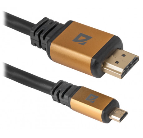 Defender Professional HDMI-microHDMI 1.8м (87461) Кабель Defender - porhov-experts.ru – фото 1