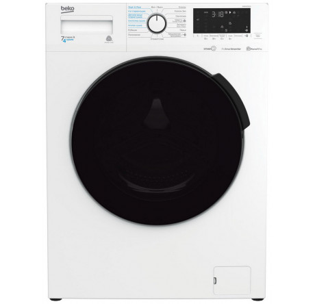 Beko WDB7425R2W Стирально-сушильная машина  Beko - porhov-experts.ru – фото 1