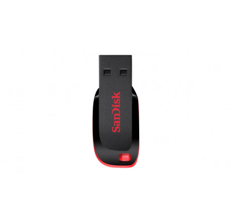 USB флеш-накопитель Sandisk 128Gb Cruzer Blade USB2.0 черный/кра Sandisk - porhov-experts.ru – фото 1