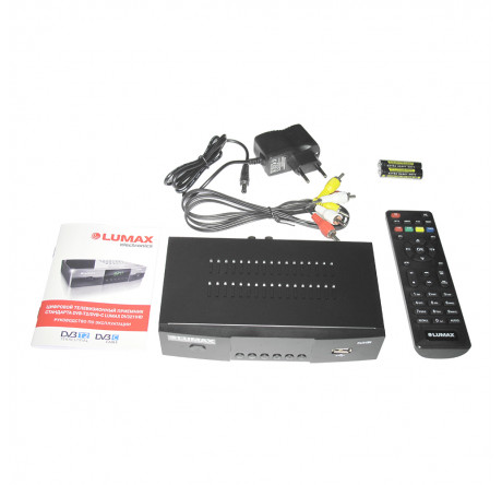 Lumax DVB-T2 DV3211HD Цифровой телевизионный приемник Тюнер  LUMAX - porhov-experts.ru – фото 1