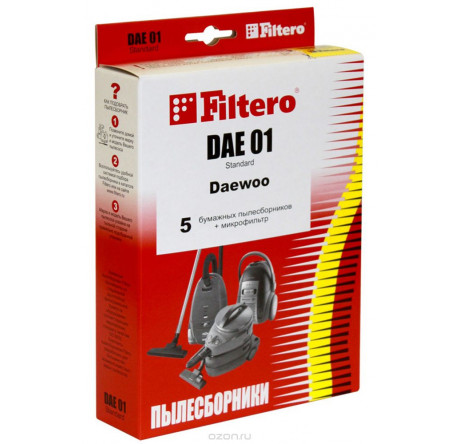 Пылесборник Filtero DAE 01 (5) Standard Filtero - porhov-experts.ru – фото 1