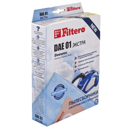 Пылесборник Filtero  DAE 01 Filtero - porhov-experts.ru – фото 1
