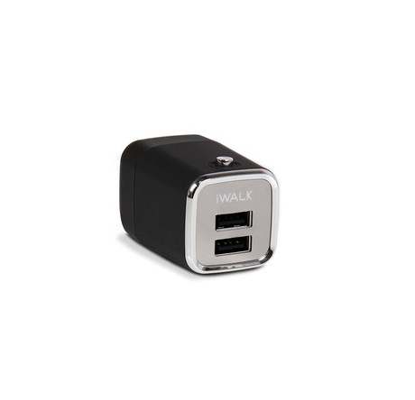 Адаптер питания iWalk charger 2xUSB Noname - porhov-experts.ru – фото 1