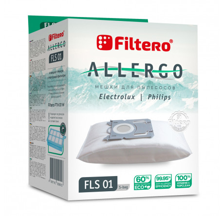 Пылесборник Filtero FLS 01 (S-bag) (4) Allergo Filtero - porhov-experts.ru – фото 1