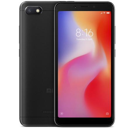 Смартфон Xiaomi Redmi 6 Black (M1804C3DG), 5.45'' 18:9 1440x720, Xiaomi - porhov-experts.ru – фото 1