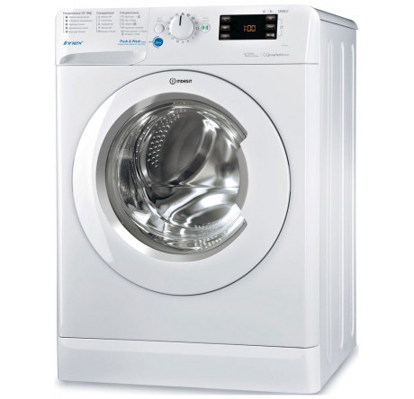 Indesit BWE 81282 L белый Стиральная машина  Indesit - porhov-experts.ru – фото 1