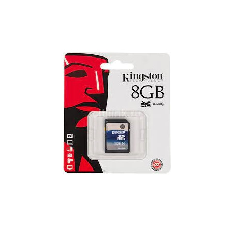 Карта памяти SDHC Kingston 8GB (SD4/8GB) Kingston - porhov-experts.ru – фото 1