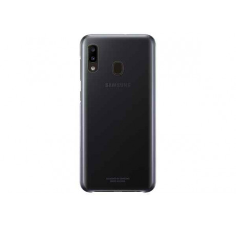 Samsung для Samsung Galaxy A40 Gradation Cover черный (EF-AA405CBEGRU) Чехол (клип-кейс)  Samsung - porhov-experts.ru – фото 1