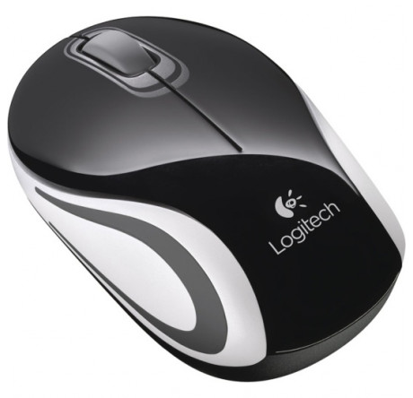 Мышь Logitech Wireless Mini Mouse M187, Black Logitech - porhov-experts.ru – фото 1
