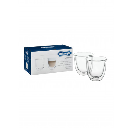 Чашки для капучино DeLonghi DLSC311 Cappucino cups DE LONGHI - porhov-experts.ru – фото 1