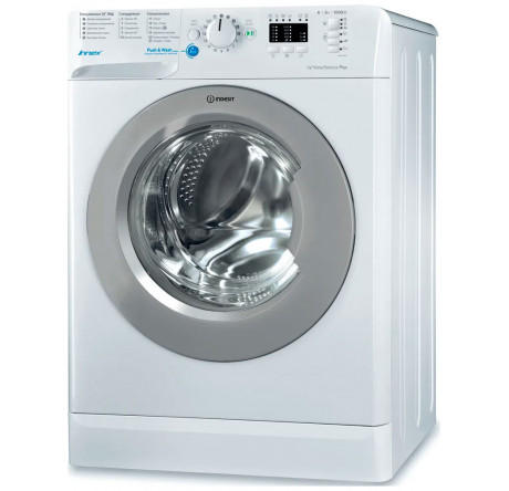 Indesit BWSA 51051 S белая Стиральная машина  Indesit - porhov-experts.ru – фото 1