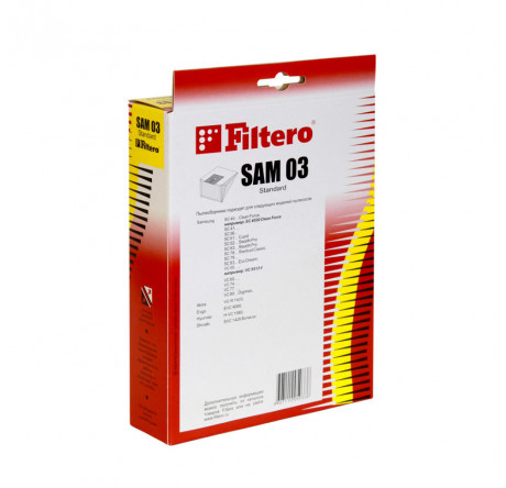 Пылесборник Filtero SAM 03 (5) Standard Filtero - porhov-experts.ru – фото 1