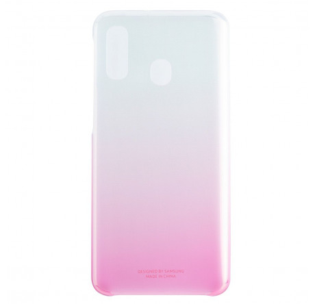 Samsung для Samsung Galaxy A40 Gradation Cover розовый (EF-AA405CPEGRU) Чехол (клип-кейс)  Samsung - porhov-experts.ru – фото 1