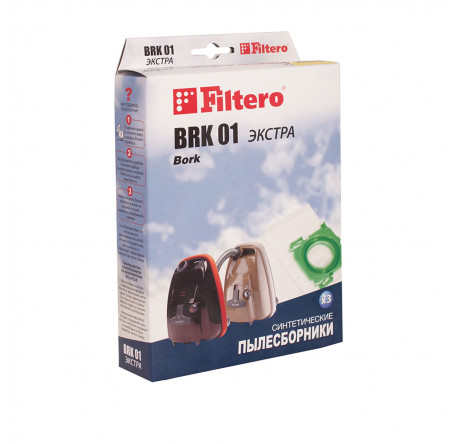 Пылесборник Filtero BRK 01 (3) Экстра Filtero - porhov-experts.ru – фото 1