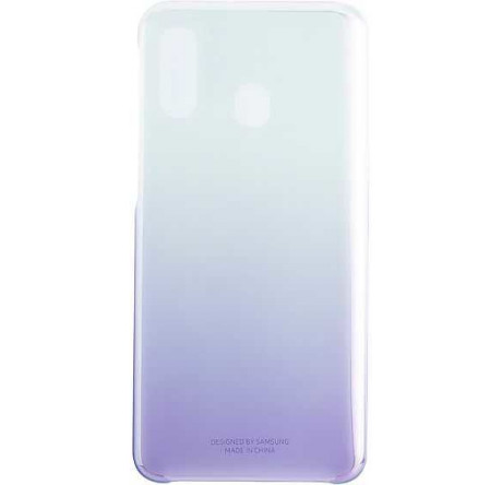 Samsung для Samsung Galaxy A40 Gradation Cover фиолетовый (EF-AA405CVEGRU) Чехол (клип-кейс)  Samsung - porhov-experts.ru – фото 1