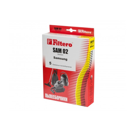 Пылесборник Filtero SAM 02 (5) Standard Filtero - porhov-experts.ru – фото 1