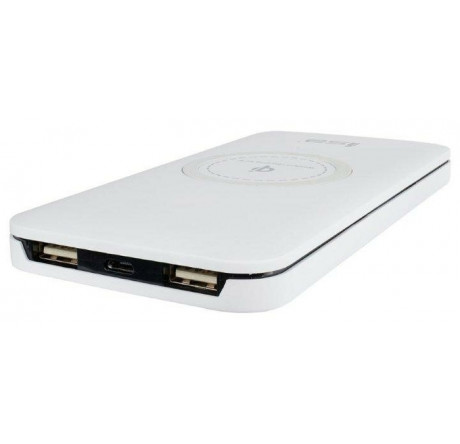 Isa W2  8000 mAh с функцией беспроводной зарядки черный 112121 Внешний аккумулятор  ISA - porhov-experts.ru – фото 1