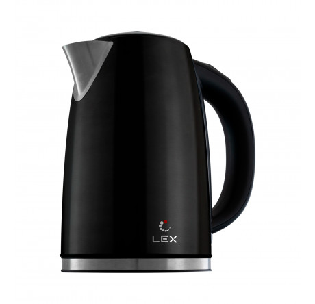 Электрочайник Lex LX30021-1 черный  LEX - porhov-experts.ru – фото 1