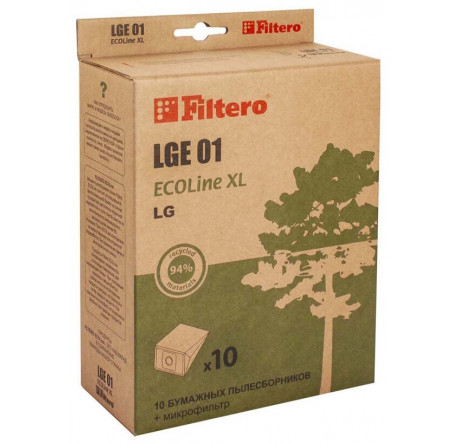 Пылесборник FILTERO LGE 01 (10+фильтр) ECOLine XL Filtero - porhov-experts.ru – фото 1