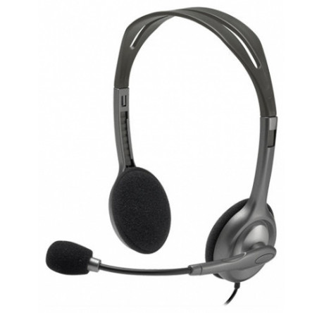 Наушники Logitech Гарнитура Stereo Headset H111 Logitech - porhov-experts.ru – фото 1