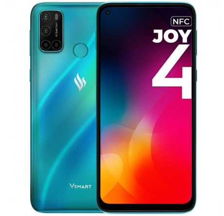 Смартфон Vsmart Joy 4 4G+64G FV441AEGNERUS бирюзовый VSMART - porhov-experts.ru – фото 1