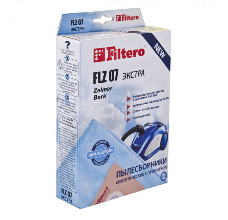 Пылесборник Filtero FLZ 07 (4) ЭКСТРА Filtero - porhov-experts.ru – фото 1