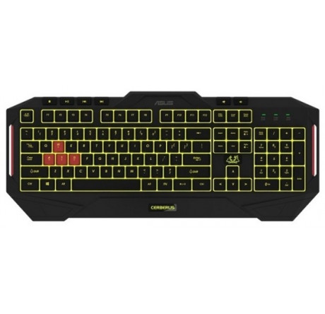 Клавитура Asus Cerberus MKII чёрная Asus - porhov-experts.ru – фото 1