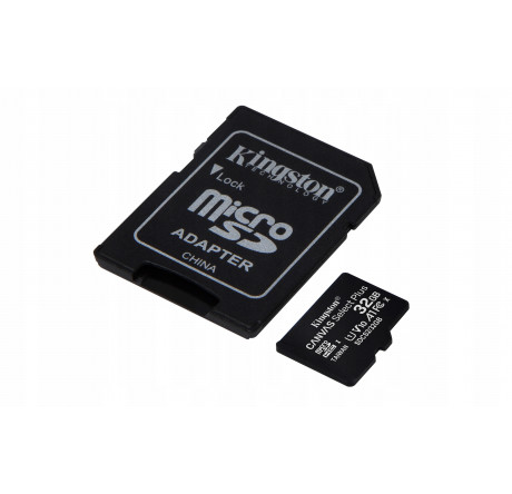 Kingston SDCS2/32GB 32GB micSDHC Canvas Select Plus 100R A1 C10 Card + ADP Флеш-накопитель  Kingston - porhov-experts.ru – фото 1