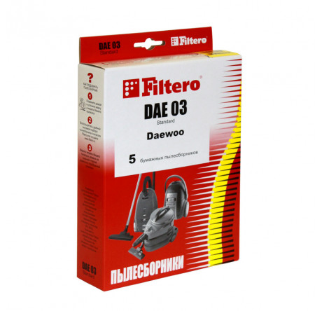 Пылесборник Filtero DAE 03 (5) Standard Filtero - porhov-experts.ru – фото 1