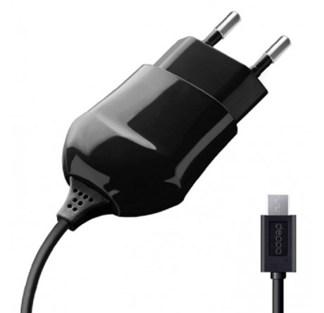 Deppa СЗУ mini USB, 1A, черный, Prime Line Зарядное устройство  DEPPA - porhov-experts.ru – фото 1