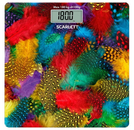 Весы напольные Scarlett SC-BS33E033 перья Scarlett - porhov-experts.ru – фото 1
